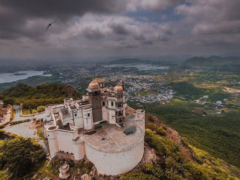 Udaipur with Sajjangarh Palace