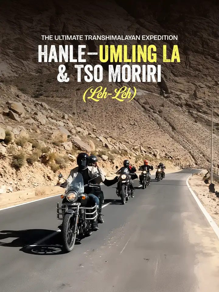 Leh to Leh with Umling La, Hanle & Tso Moriri